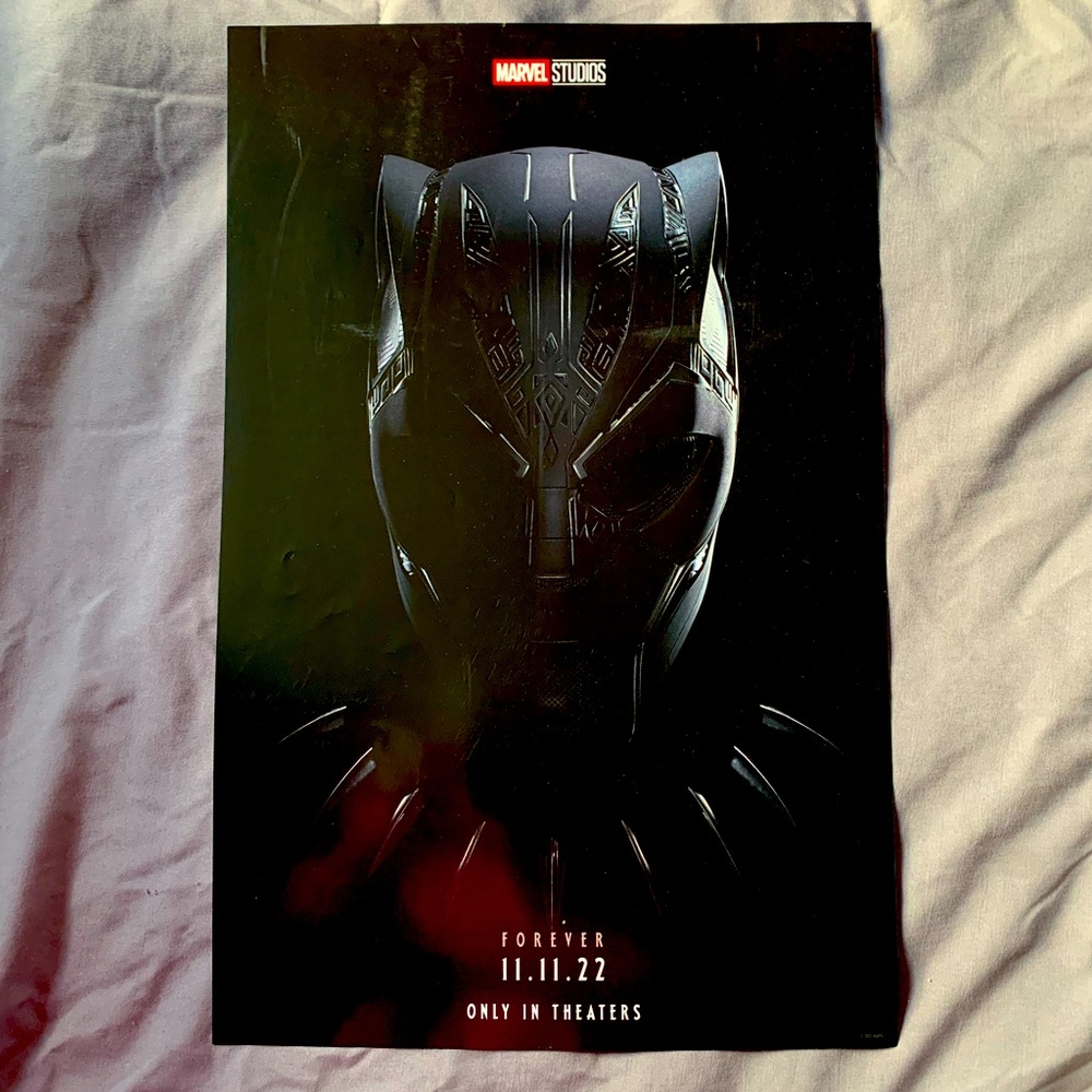 Marvel Studios Wakanda Forever Poster Limited Edition